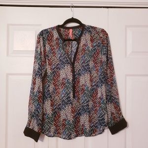 Tribal print shirt